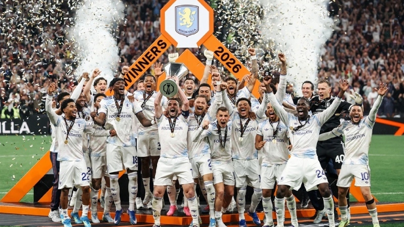 Aston Villa vô địch Europa League, HLV Unai Emery lập kỷ lục lịch sử