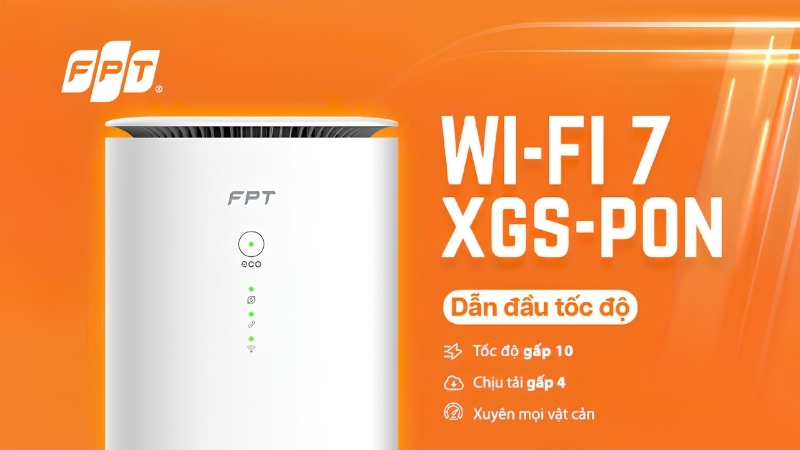 FPT tiên phong cung cấp giải pháp Modem Wifi 7 tốc độ cao