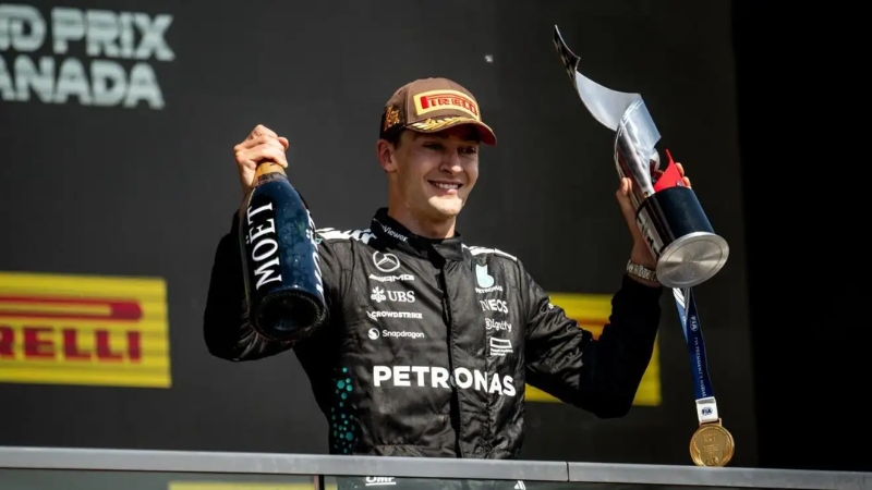 George Russell đương kim vô địch Canada Grand Prix 2025
