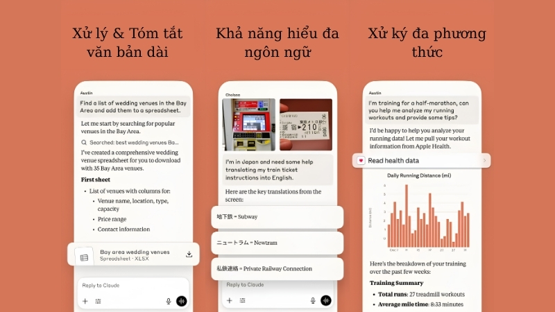 Những tính năng vượt trội của Claude AI