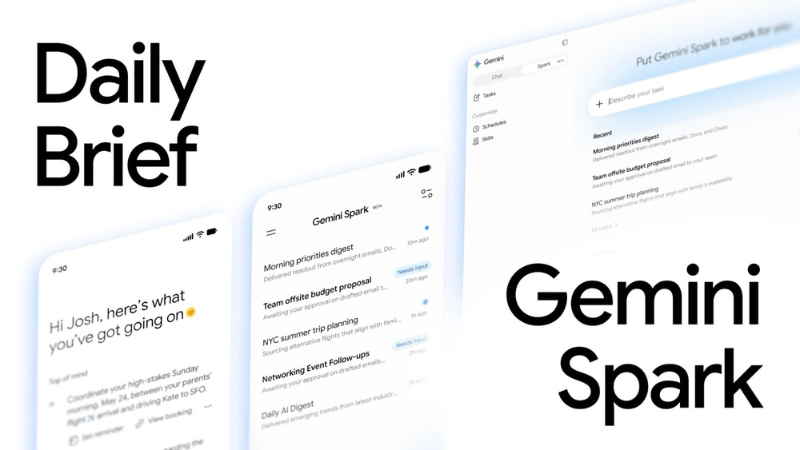 Daily Brief dừng ở bước gợi ý, còn Spark tiếp tục xử lý, theo dõi và hỗ trợ người dùng đi đến kết quả cụ thể