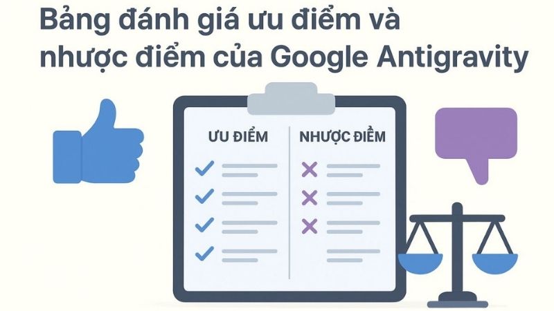 bang-danh-gia-uu-nhuoc-diem-google-antigravity