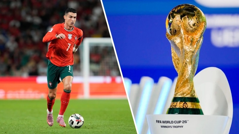 Ronaldo dự World Cup 2026 lần thứ 6 - Đội h&igrave;nh Bồ Đ&agrave;o Nha