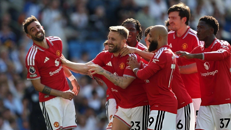 Fernandes ấn định bàn thắng cuối cùng mùa giải của Man Utd