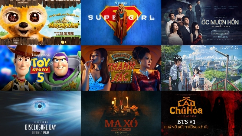Top 9 phim chiếu rạp th&aacute;ng 6/2026 khuấy đảo m&ugrave;a h&egrave;
