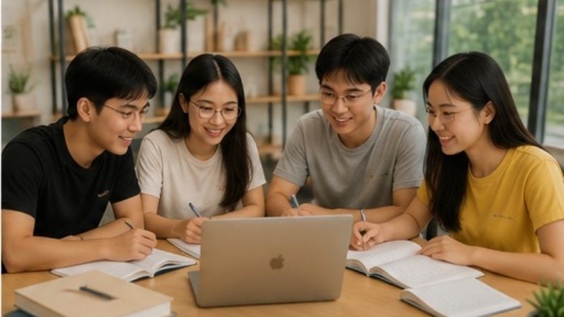 Giao -tiếp -tốt- giúp -bạn -dễ -dàng -trao -đổi- với- mọi -người, -ghi -điểm -cao- khi -thuyết -trình -trước -lớp
