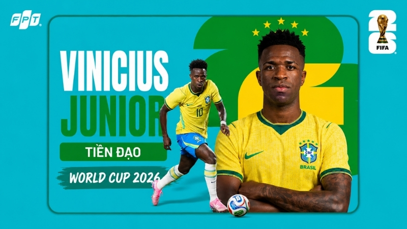 Tiền đạo Vinicius Junior