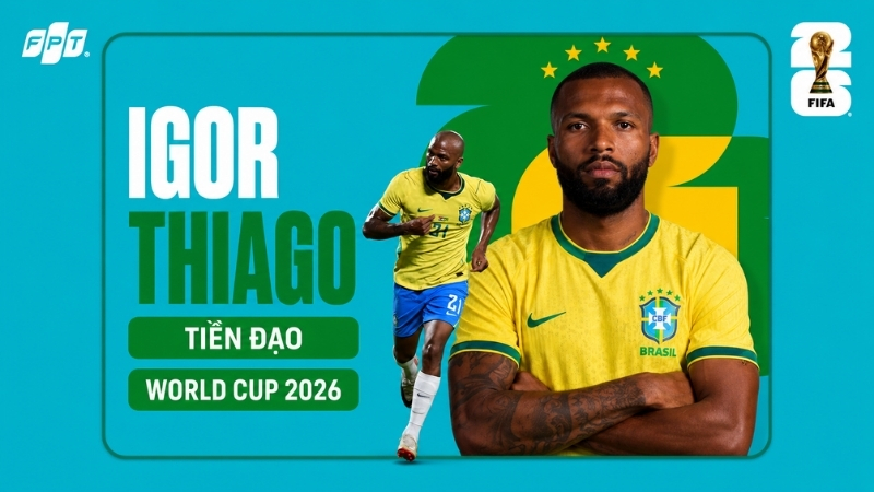 Tiền đạo Igor Thiago