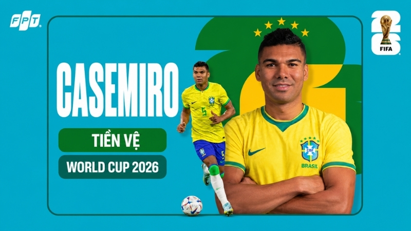 Tiền vệ Casemiro