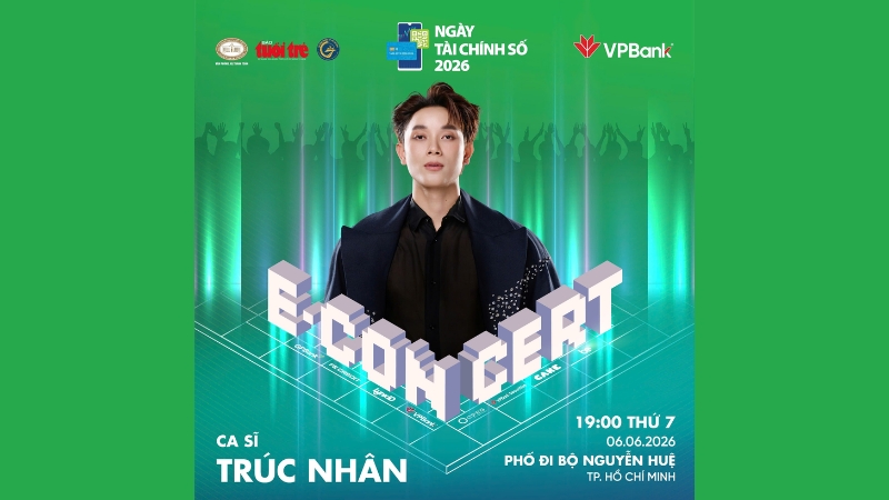 Ca sĩ Trúc Nhân, người sở hữu những bài hit triệu view sẽ có mặt tại E-Concert 2026