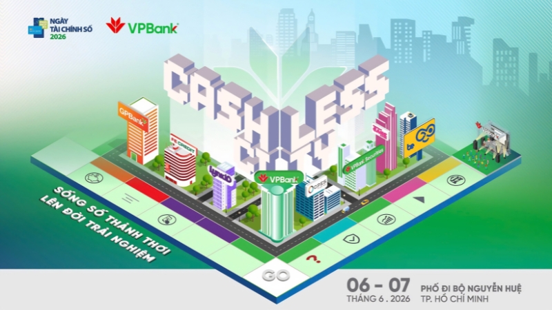 Hệ sinh thái “Cashless City” tại Ngày Tài Chính Số 2026