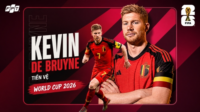 Tiền vệ Kevin De Bruyne