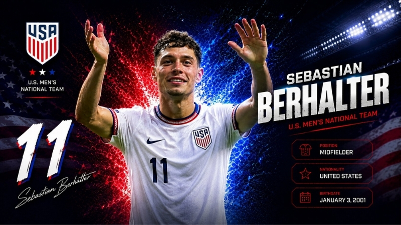 Sebastian -Berhalter - tiếp -nối -con- đường -của -cha -khi -lần -đầu -tiên -được -góp- mặt -tại -một- kỳ -World -Cup