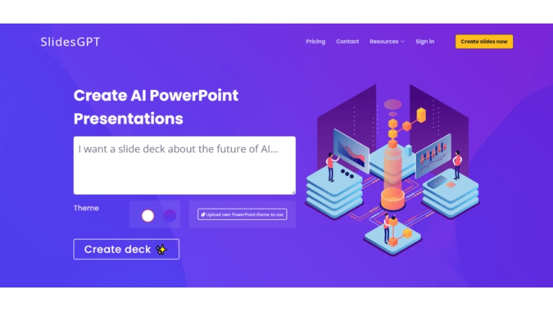 SlideGPT: Tạo slide chuyên nghiệp tự động từ nội dung bằng SlideGPT AI