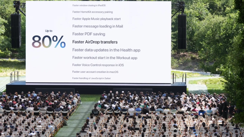 Tốc độ AirDrop trên iOS 27 sẽ nhanh hơn đến 80%