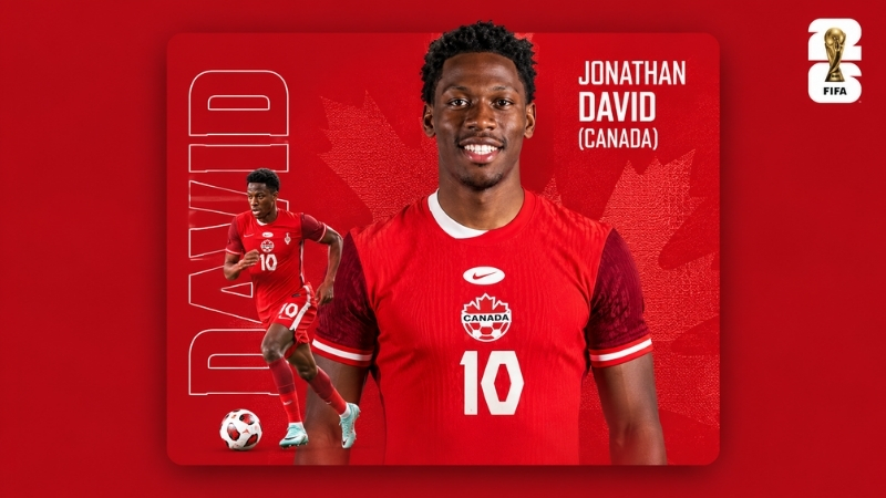 Jonathan David - Tiền đạo với biệt danh “Người băng”