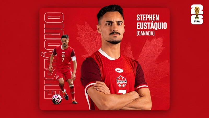 Tiền vệ trung tâm Stephen Eustáquio