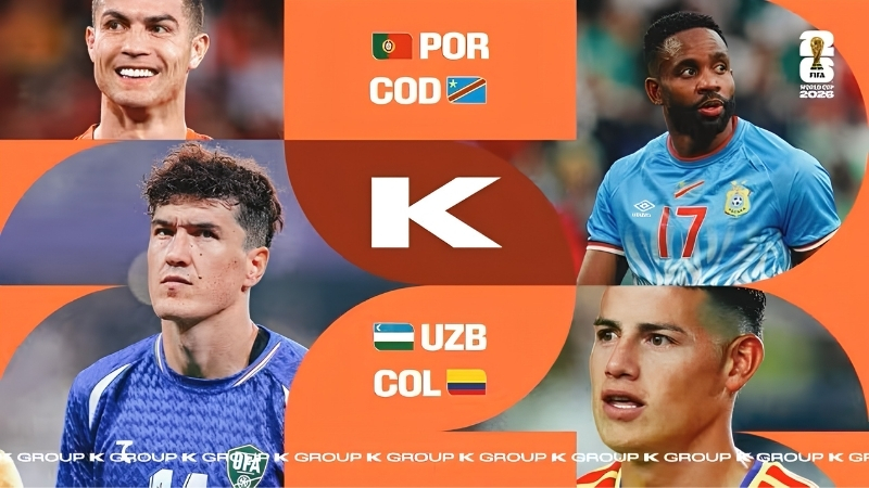 Cơ hội và thách thức của đội tuyển Colombia tại bảng K World Cup 2026