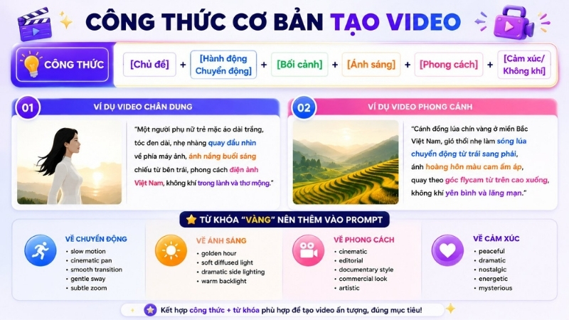 Công -thức -cơ -bản -để -tạo -video -từ -ảnh -bằng- AI
