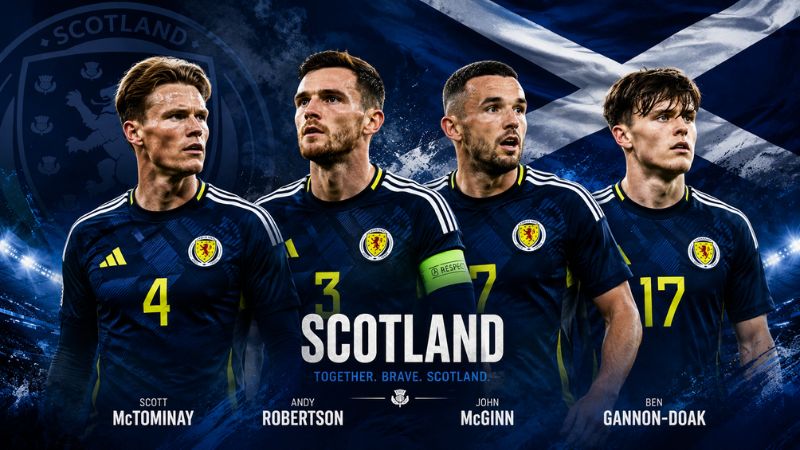 Các ngôi sao đáng chú ý của Scotland tại World Cup 2026