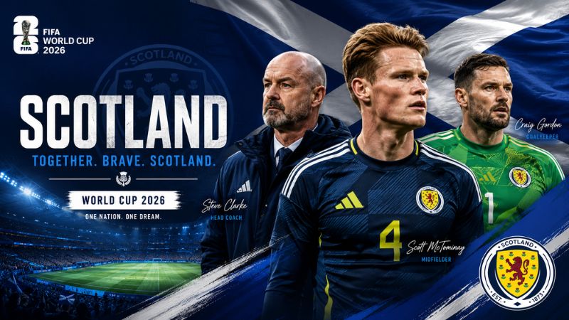 Đội h&igrave;nh Scotland dự World Cup 2026: Kỳ t&iacute;ch sau 28 năm?