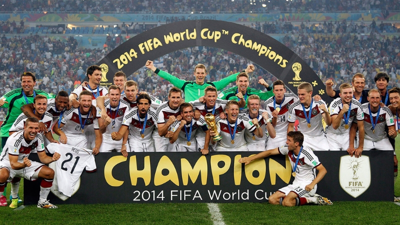 Chức vô địch World Cup 2014 vẫn là cột mốc gần nhất trong kỷ nguyên thành công của bóng đá Đức