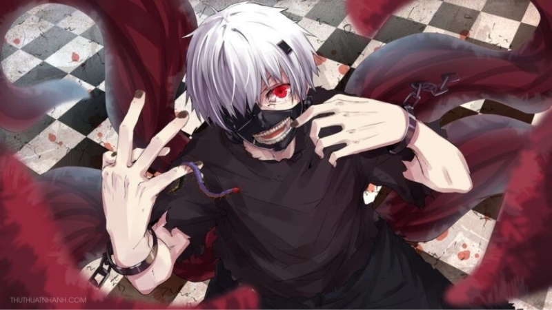 Tokyo -Ghoul -xây -dựng -một -thế -giới -đô -thị -tăm -tối -nơi -ngạ -quỷ - những -sinh -vật -có -hình -dạng -con -người -nhưng -buộc -phải -ăn -thịt -người -để -tồn -tại