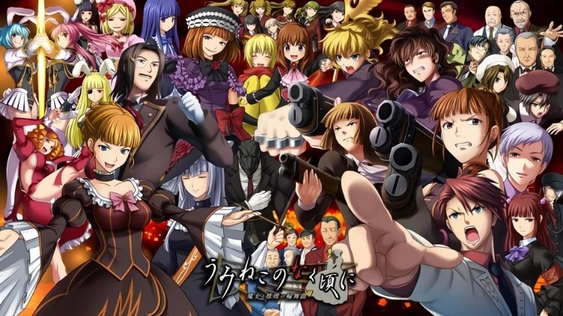 When -Seagulls -Cry -(Umineko -no -Naku -Koro -ni) - visual -novel -và -anime -kinh -dị -bí -ẩn -xoay -quanh -đại -gia -đình -Ushiromiya