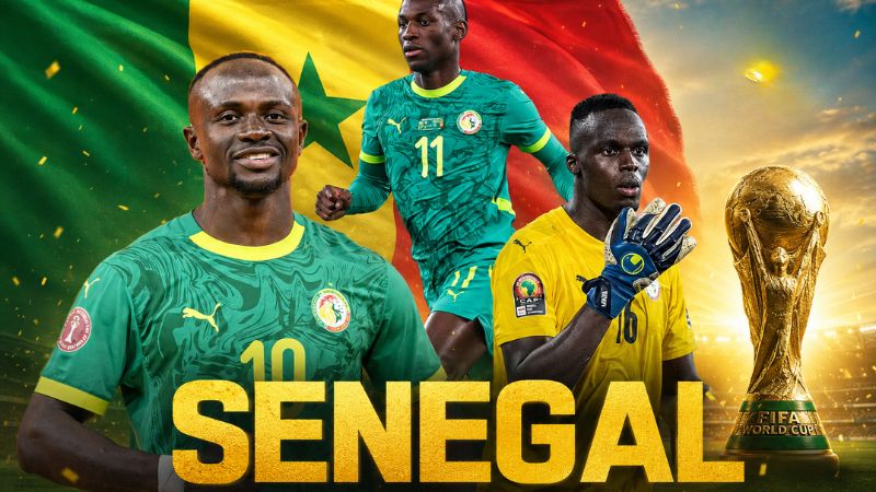 Đội tuyển Senegal c&ocirc;ng bố 26 cầu thủ tham dự World Cup 2026