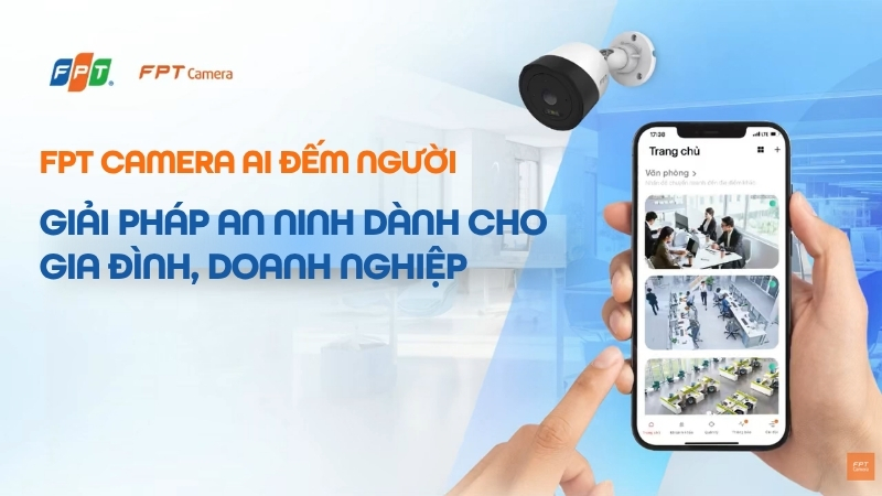 Camera AI đếm người: C&ocirc;ng nghệ th&ocirc;ng minh đếm lưu lượng kh&aacute;ch