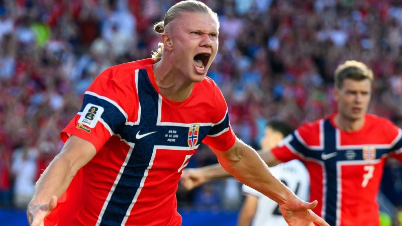 Erling Haaland tỏa sáng với cú đúp trong lần đầu tiên góp mặt tại FIFA World Cup 2026