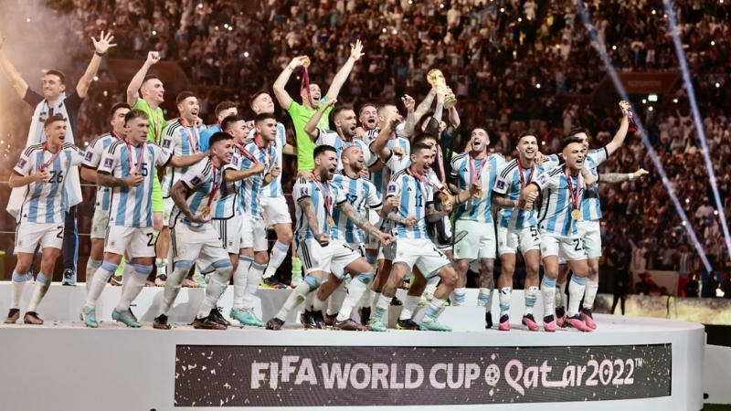 Argentina lần thứ 3 đạt cúp vô địch tại kỳ World Cup 2022