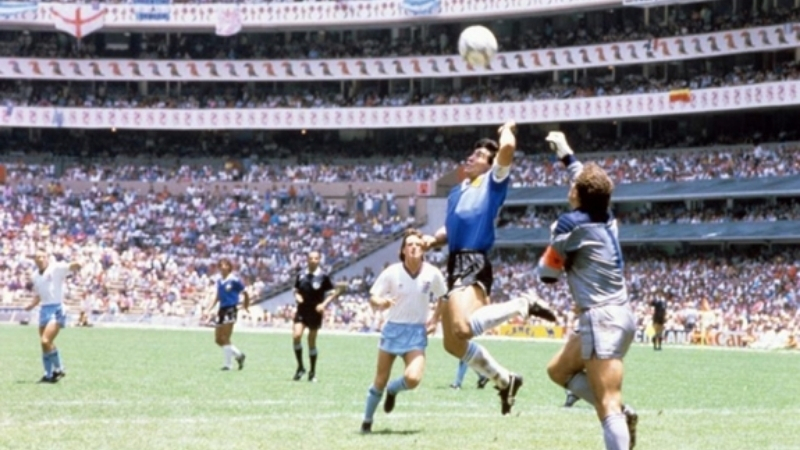 Trận tứ kết kinh điển giữa Argentina và Anh tại kỳ World Cup 1986