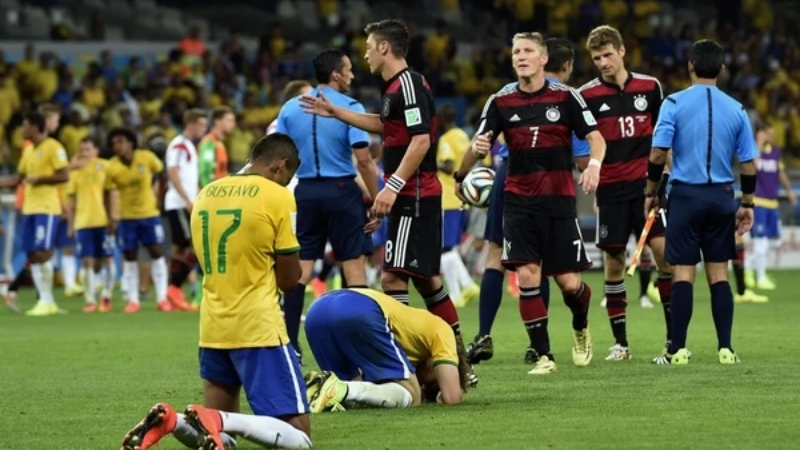 Brazil thất bại thảm hại 7-1 trước Đức tại kỳ World Cup 2014
