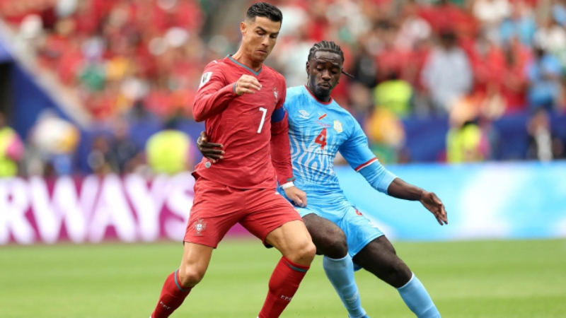 Ronaldo mờ nhạt trong trận đấu, chưa thể hiện như mong đợi