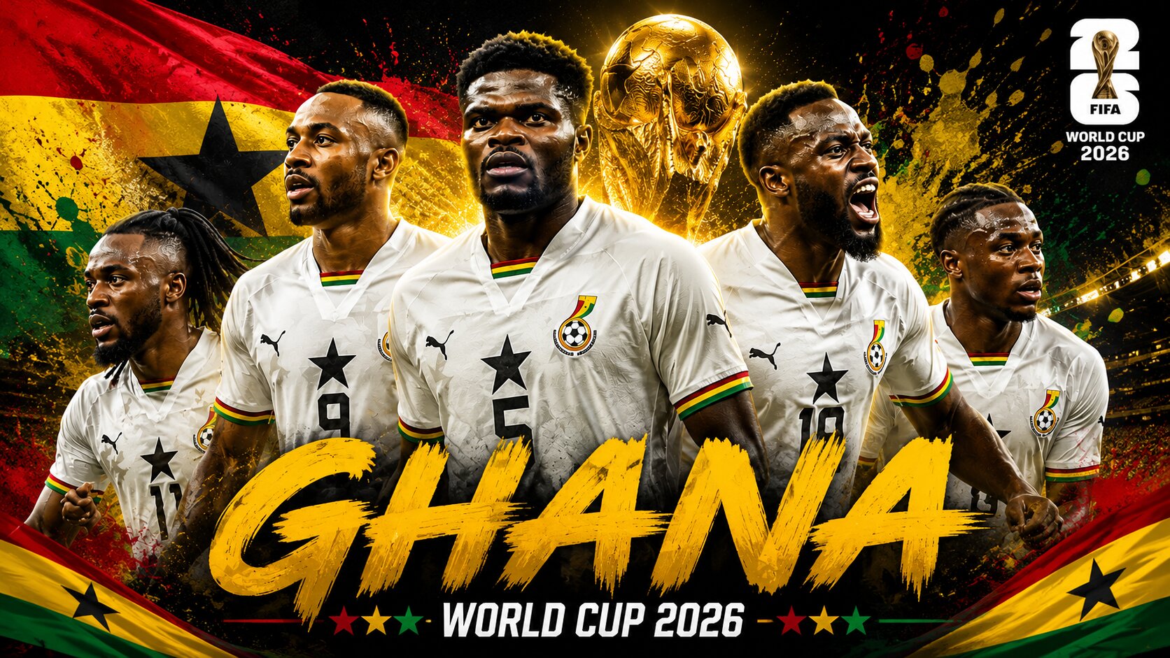 Đội tuyển Ghana tại World Cup 2026: Cơ hội tạo bất ngờ?