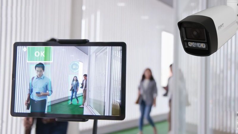 Lắp camera AI giúp quản lý người ra vào, hỗ trợ công tác điểm danh nhân sự