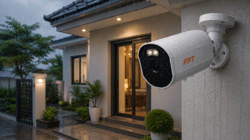 Camera chống nước đạt tiêu chuẩn IP67