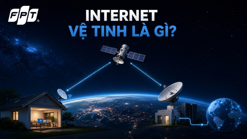 Internet vệ tinh l&agrave; g&igrave;? Triển khai thực tế tại Việt Nam