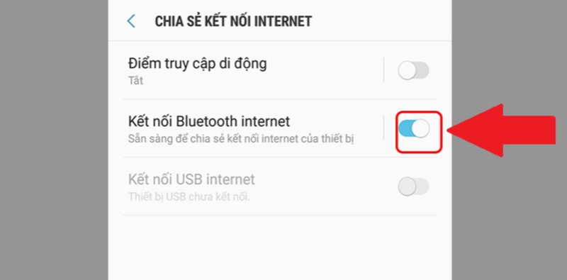 Chia sẻ Wifi bằng Bluetooth có tốc độ kết nối chậm và thao tác thiết lập phức tạp hơn