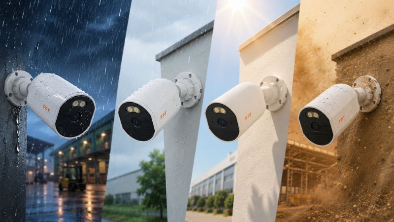 Camera FPT hoạt động hiệu quả ở các điều kiện môi trường khác nhau
