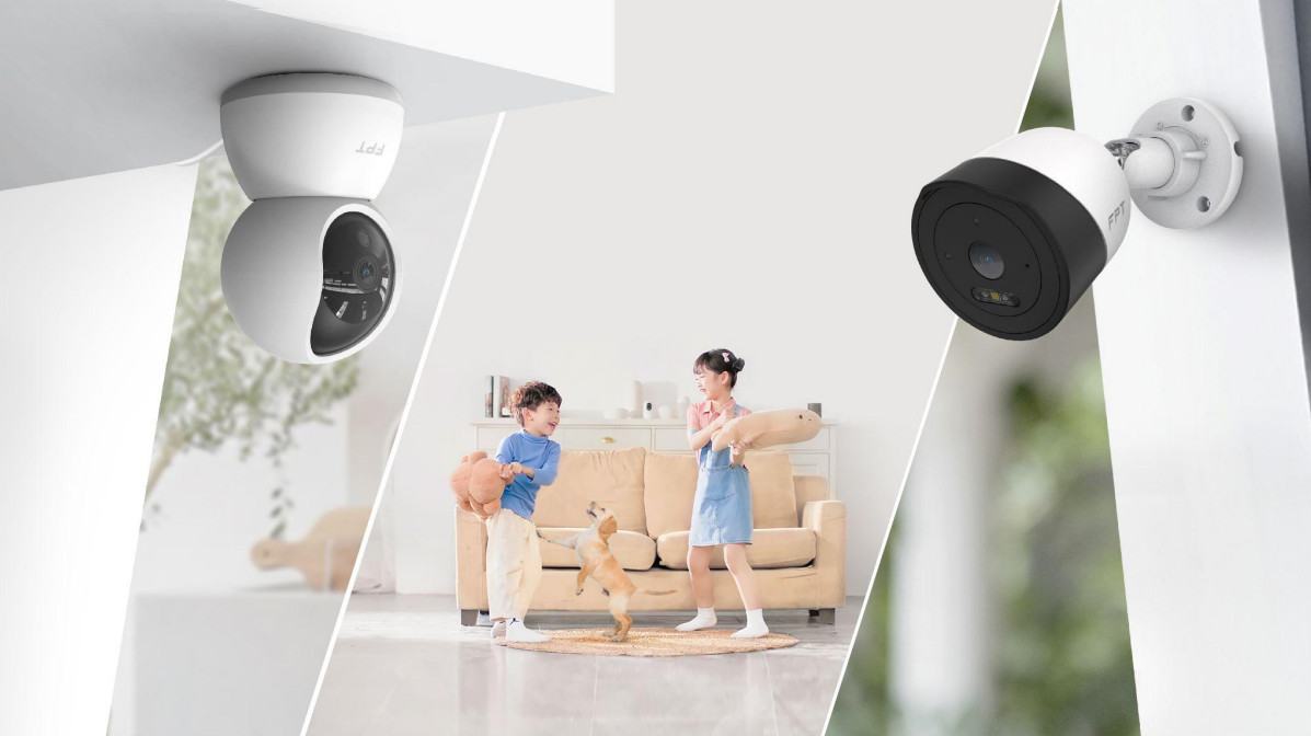 Bố mẹ có thể chủ động giám sát trẻ nhỏ ở nhà qua Camera an ninh