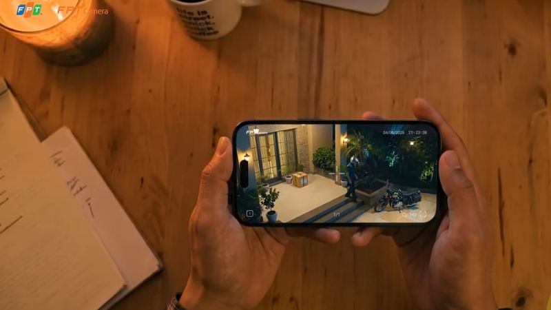 Xem toàn bộ cảnh quay từ camera qua ứng dụng FPT Life