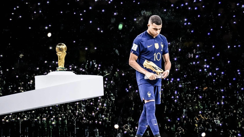 Kylian Mbappe là chủ nhân Chiếc giày vàng World Cup 2022
