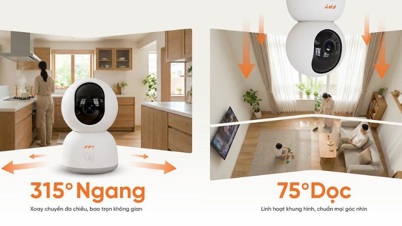 FPT Camera Play 4 phù hợp sử dụng trong gia đình, căn hộ, nhà riêng hoặc văn phòng nhỏ