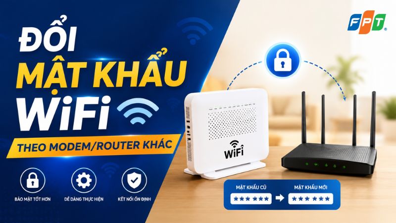 C&aacute;ch đổi mật khẩu Wifi Tenda, ZTE/Huawei, Totolink, Mercusys