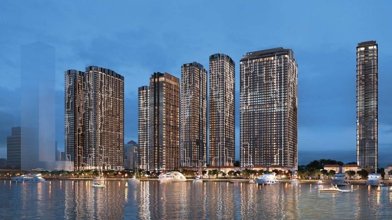 Khu phức hợp Grand Marina tọa lạc ngay lõi trung tâm Quận 1