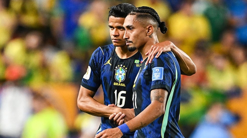 Brazil có thể nhận thông báo xấu về tình hình của cầu thủ Raphinha
