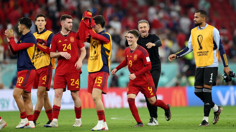 Chiến thắng 7-0 trước Costa Rica cho thấy sức trẻ của La Roja