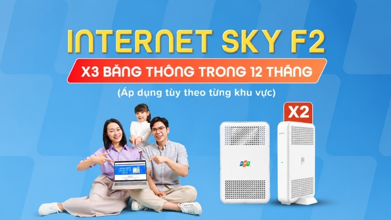 Gói cước Internet SKY F2